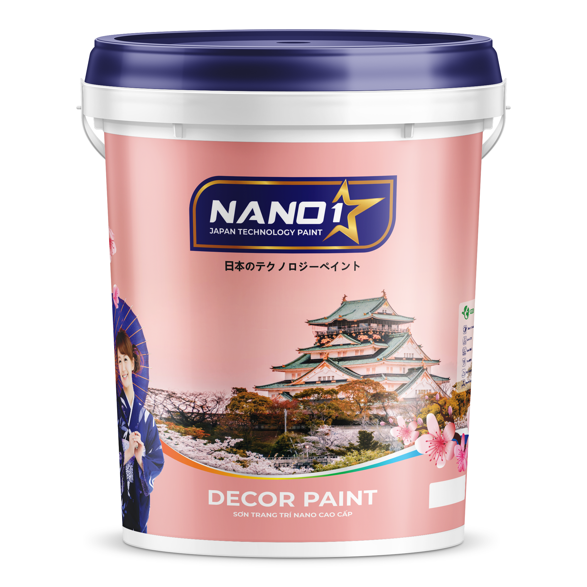 Sơn trang trí nano cao cấp